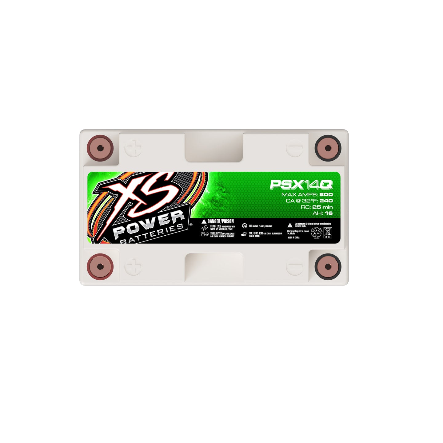 XS Power PSX14Q Group 14/14L 12V AGM Powersports Battery