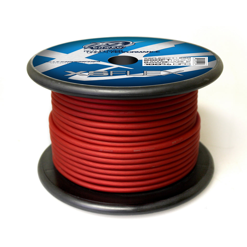 XS FLEX Red 8AWG Cable
