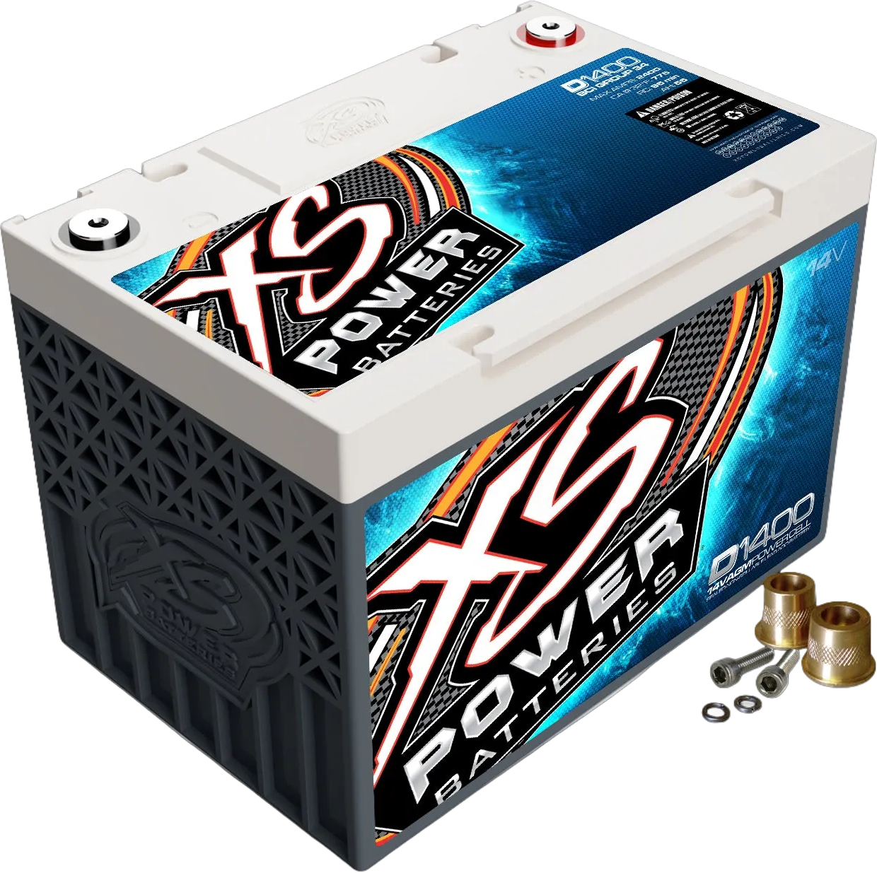 XS Power D1400 14V AGM Battery