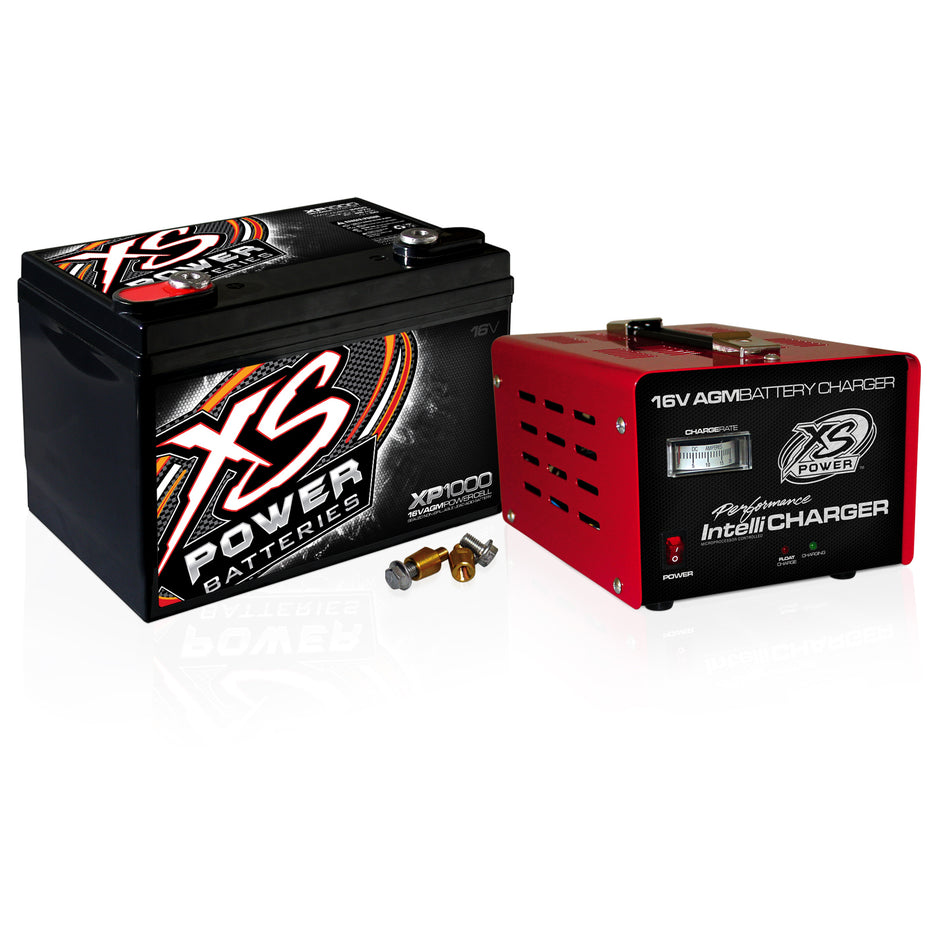 XS Power 16V Lithium Battery Charger Combo Kit XS Power 16V Lithium Battery Charger Combo Kit