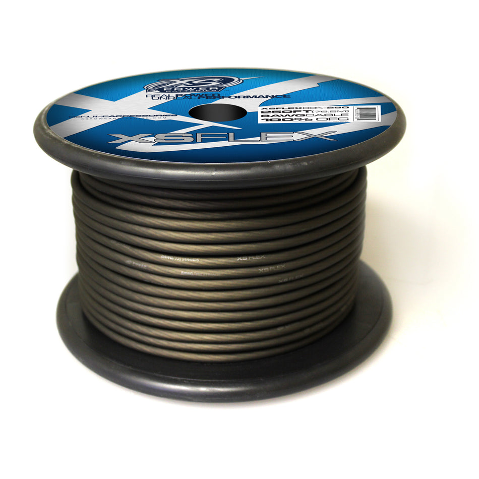 XS FLEX Black 8AWG Cable